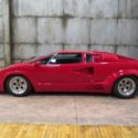 1989 LAMBORGHINI COUNTACH  6624 Miles Red  5.2L V12 FI 5 Speed Manual