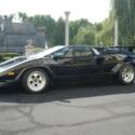 1989 Lamborghini Countach Anniversary 6,180 Miles Black Coupe V12 Other Manual