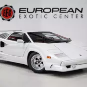 1989 Lamborghini Countach, White with 8406 Miles available now!