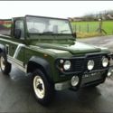 1989 LAND ROVER DEFENDER 90 SHORT BED PICKUP IN GREAT SHAPE TURBO DIESEL