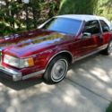 1989 Lincoln Mark VII Bill Blass Special Simulated Convertible.