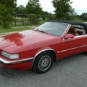 1989 MASERATI CHRYSLER TC 59K MILES BOTH TOPS FL CAR CLEAN TITLE RED/TAN BID !!