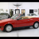 1989 Maserati Spyder Base 26465 Miles Red  2.8L V6 TURBO Manual
