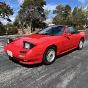 1989 Mazda RX-7 Convertible Red