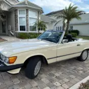 1989 MB 560SL Convertible, Hard and Soft Tops, Low Miles, Drives Great!!
