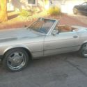1989 Mercedes 560sl Convertible with Nice Palomino Interior & Lorinser wheels
