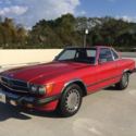 1989 Mercedes 560SL Hardtop Convertible Roadster Garage Kept Clean Autocheck WOW