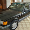 1989 Mercedes Benz 300SE  W126 Near Mint Condition Black/Palamino