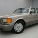 1989 Mercedes-Benz 300SEL  70041 Miles Desert Silver   Automatic