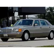 1989 MERCEDES BENZ 420SEL BIG BODY W126 LUXURY SEDAN WITH 58000 MILES