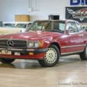 1989 Mercedes-Benz 560-Class 560 SL 60478 Miles Red 560 SL 2dr Convertible 5L NA