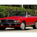 1989 Mercedes-Benz 560 Series, RED with 77,000 Miles available now!