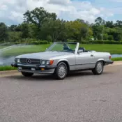 1989 Mercedes-Benz 560 Series SL Convertible Silver