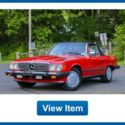 1989 Mercedes Benz 560 SL Convertible Soft Top SERVICED Rear Seat CARFAX!