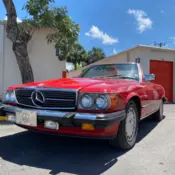 1989 Mercedes-Benz 560 SL - Excellent condition - service history since new