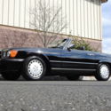 1989 Mercedes-Benz 560SL 21k miles Last year R107 Triple Black Exceptional !!!