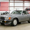 1989 Mercedes-Benz 560SL  55075 Miles Pearl Gray Poly Convertible 5.5 Liter V8 A