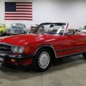 1989 Mercedes-Benz 560SL  73075 Miles Red Convertible 5.6L V8 Automatic