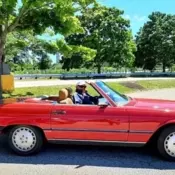 1989 Mercedes-Benz 560SL Convertible Red SL