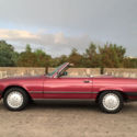 1989 Mercedes Benz 560SL in ULTRA-RARE 512 Garnet Red Metallic / Parchment, 77k*