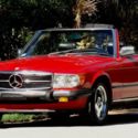 1989 MERCEDES BENZ 560SL ROADSTER BOTH TOPS IRED OVER BLACK RUNS NEW MUST SEE