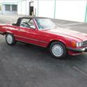 1989 Mercedes-Benz SL-Class 560SL 67782 Miles Red Convertible 5.6L V8 SOHC 16V A