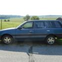 1989 Mercury Tracer Station Wagon Blue 4-Door 1.6L 4 cyl. Hatchback vintage 80&#039;s