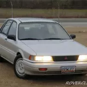 1989 Mitsubishi Galant, Silver with 93943 Miles available now!