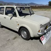 1989 NISSAN PAO “PIKE CAR” Fold Sliding Ragtop 1.0L AT