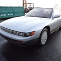 1989 Nissan Silvia Qs Silver TWO TONE CA18de JDM RHD S13 240sx Coupe