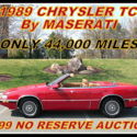 1989 - ONLY 2 OWNERS! ONLY 44,00 MILES! BOTH TOPS! 1 OF A KIND! $99 NO RESERVE!