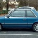 1989 Plymouth Sundance Hatchback Blue FWD Automatic