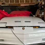 1989 Pontiac Firebird Coupe White TRANS AM