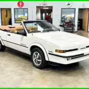1989 Pontiac Sunbird GT Turbo Convertible Power Top