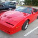 1989 Pontiac Trans Am Red Convertible