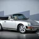 1989 Porsche 911 2dr Cabriolet 5-Spd 64156 Miles Silver Metallic Convertible 3.2