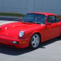 1989 Porsche 911 964 Carrera 4, Only 57,037 Miles Red, Major service completed