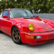 1989 Porsche 911 Coupe Red CARRERA 4