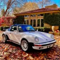 1989 Porsche 911 turbo Convertible White RWD Manual