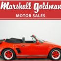 1989 Porsche 911 Turbo Slant Nose Cabriolet in Guards Red only 26,800 miles.