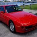 1989 Porsche 944 low Miles manual transmission India Red CLN CARFAX beautiful