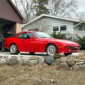 1989 Porsche 944 with 2.7 and limited slip rear end Guards Red