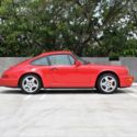 1989 Porsche Carrera 4 964 45,000 Miles Guards Red Coupe  Manual