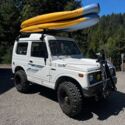 1989 Suzuki Jimny SUV White 4WD Manual TURBO EFI