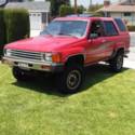 1989 Toyota 4Runner SR5 4Wheel Manual transmission