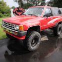 1989 Toyota 4Runner SR5 V6 4WD 196836 Miles RED SPORT UTILITY 2-DR 3.0L V6 OHV 1