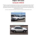 1989 Toyota Camry DX Custom