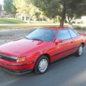 1989 TOYOTA CELICA GT SPORT COUPE STRIKING SUPER RED BEAUTY AUTOMATIC COLD A/C!