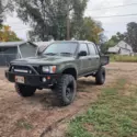 1989 Toyota Hilux Pickup Green 4WD Manual
