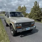 1989 Toyota Land Cruiser Brown FJ62